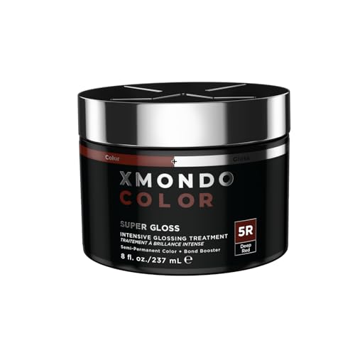 XMONDO Color Depositing Mask & Glossing Treatment, Deep Red, 8 Fl Oz