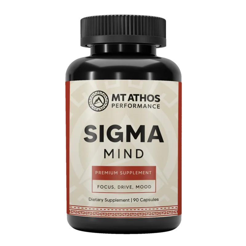 Sigma Mind | Potent Nootropic Formula to Support Cognitive Function, Improved Focus, Drive, and Mood | 30 Servings, 90 Capsules