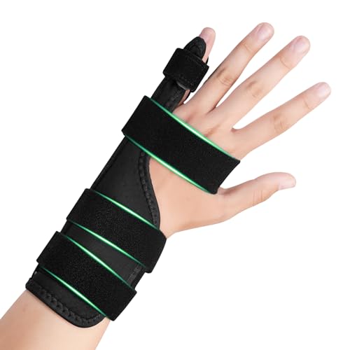 Pinky Finger Splint with 3 Adjustable Straps Small