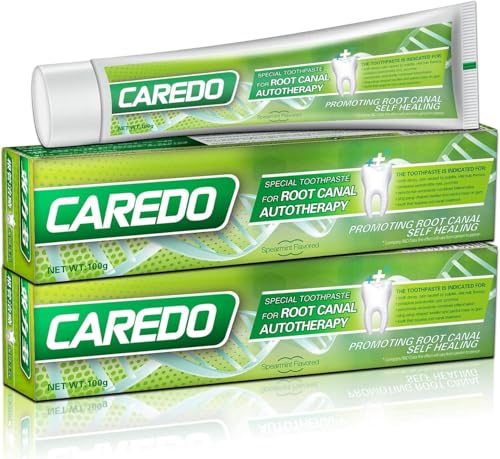 Toothpaste Special Gum Repair for Avoid Root Canal Therapy, Gingivitis Toothpaste fit Gum Care Pulpitis Pain, Mint Flavored 3.5 Oz x 2 Tubes, Both fit Youth Middle-Age & Elders Gift