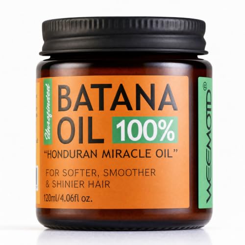 100% Raw Batana Oil for Hair from Honduras, 4.06 Fl Oz, Bright Coffee 4.06 Count (Pack of 1)