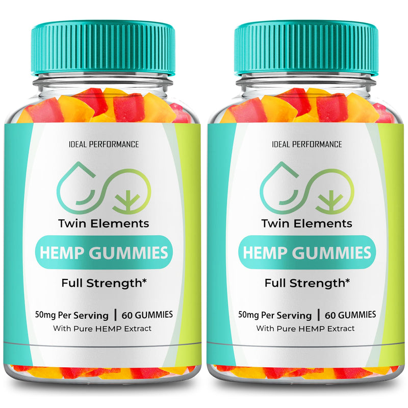 Twin Elements Gummies, TwinElements Gummies Health and Wellness Support, Twin Elements Advanced Reviews (2 Pack)