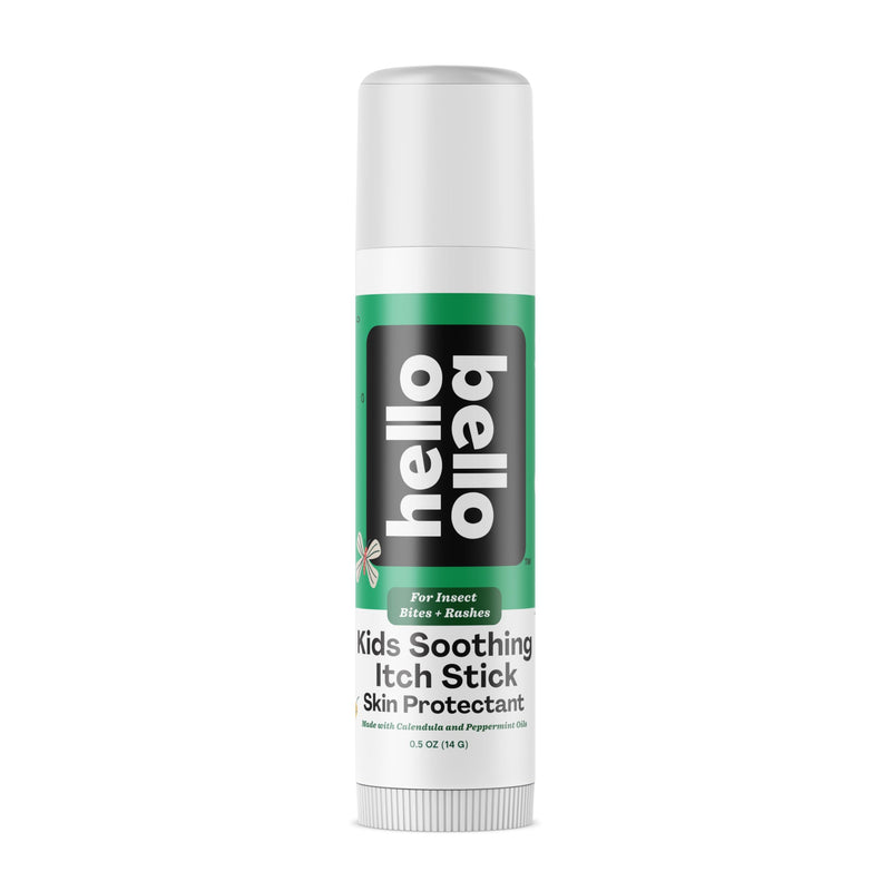 Hello Bello Kids Soothing Itch Stick, 0.5 oz, Skin Protectant with Calendula and Peppermint Oils, for Insect Bites and Rashes - BeesActive Australia