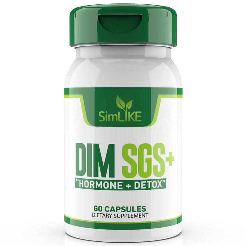 Nutraceuticals - DIM SGS +, Hormone + Detox (60 Capsules) - BeesActive Australia