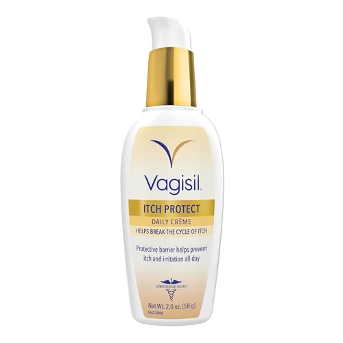 Vagisil Daily Itch Protect Creme with Prebiotic Oatmeal, 2 Oz (1 Pack)