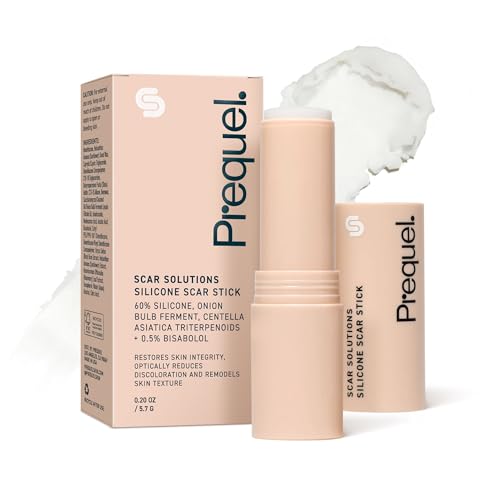 Prequel Skin - Scar Silicone Stick Solutions 60% - Thick Silicone for Scars 0.2 Ounce