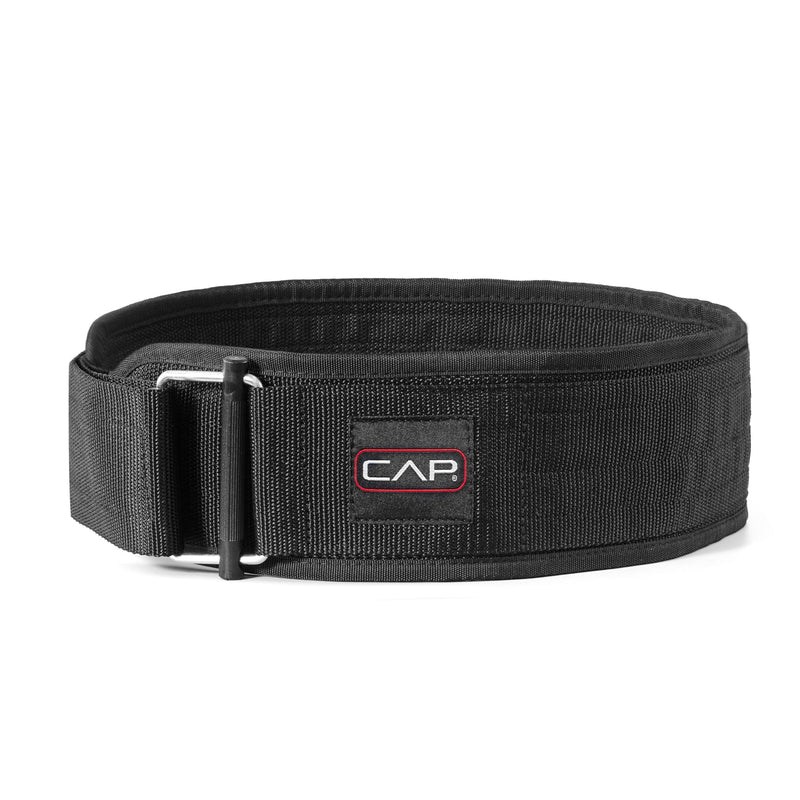 CAP Barbell Premium Nylon Weightlifting Belt | Multiple Options Black Small