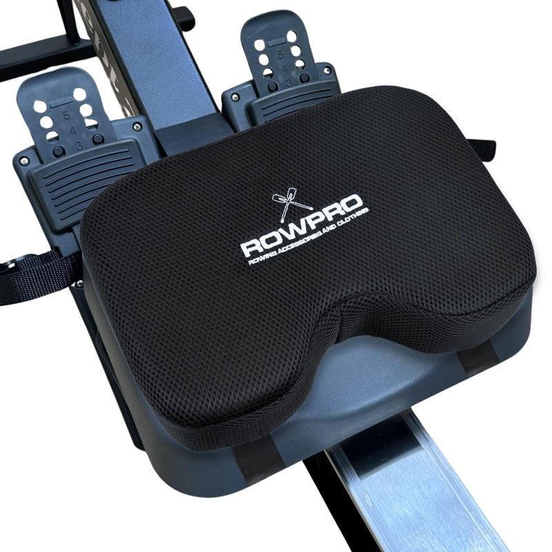 Memory Foam Rowing Machine Seat Cushion - Comfortable Seat Pad for Concept 2 - Ergonomic Concept 2 Rower Seat Cushion for Enhanced Support and Stability