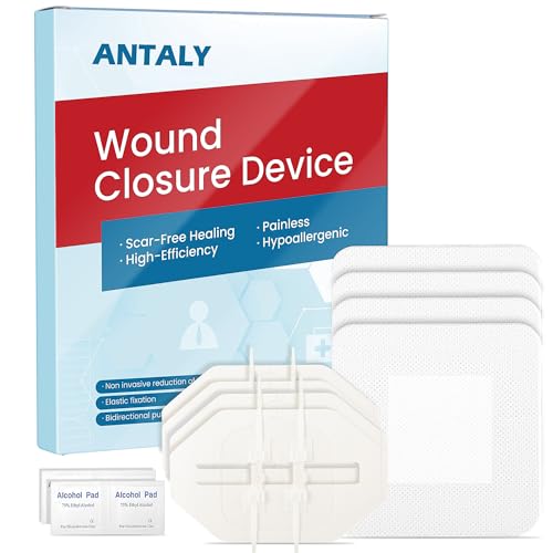 Wound Closure Strips, Zip Stitch Laceration Closure Kit, 12 PCS