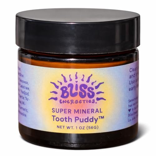 Bliss Energetics Remineralizing Tooth Puddy | Fluoride-Free with Hydroxyapatite | Remineralization | All Natural Ingredients & Preservative Free | Mineral-Rich Spot Treatment 1oz 1 Ounce (Pack of 1)