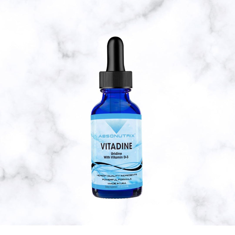 Vitadine, 343 mg, 4 FL OZ Liquid, 302 Servings, Made in USA, Plant-Based Ingredients, Echinacea Extract, Vitamin D3, Gluten-Free