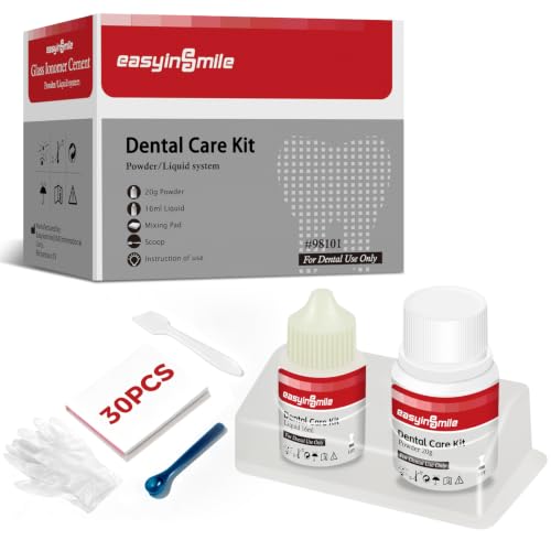 Tooth Repair Kit for Broken Teeth with Zinc Oxide Eugenol Dental Cement