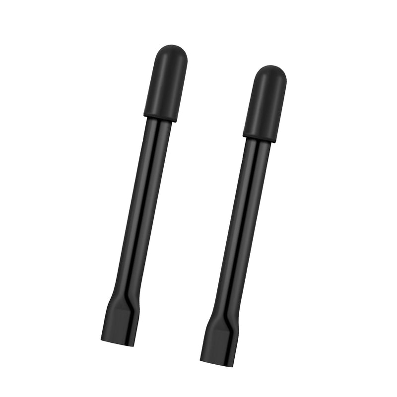 1 Pair Wheelchair Brake Extenders,Wheelchair Handle Extenders,Heavy Duty Iron with Ergonomic Grip,Wheelchair Accessories Universal Fit for Enhanced Mobility & Door Clearance Black 6.7 Inches