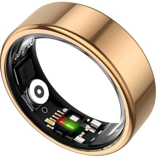 Smart Ring for Women & Men Fitness Sleep Heart Tracker Rose Gold 9