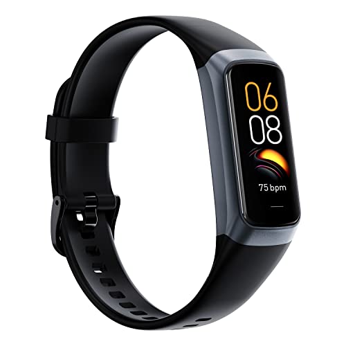 Fitness Tracker, 2026 Smart Band with Heart Rate & Blood Pressure Monitor, IP67 Waterproof Activity Tracker with Sleep Tracking & Step Counter for Men Women, Black