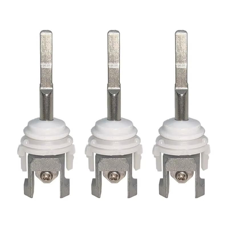 OYSTERBOY Replacement Electric Toothbrush Link Rod Heads with Rubber Seal Parts Compatible with Philips Sonicare HX62 HX63 HX65 HX66 HX67 HX89 HX91 HX93 Series (3pcs, New Version) 3pcs