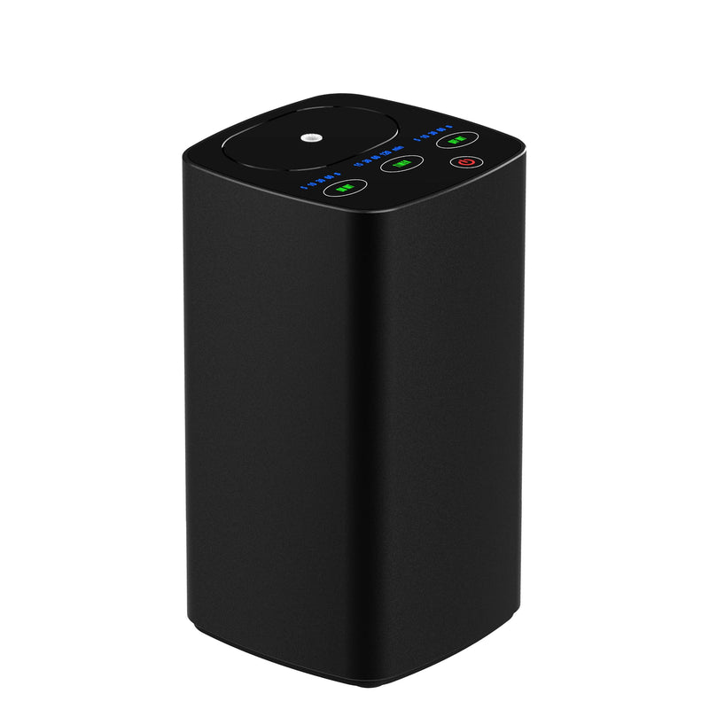 Waterless Car Essential Oil Diffuser, Portable Nebulizer Aromatherapy Diffuser, Mini Scent Air Machine with Timers for Home, Room, Car, Office,Travel Black - BeesActive Australia