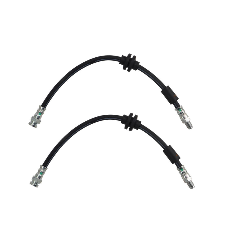 TRQ Brake Hose Set Compatible with 2016-2018 Fiat 500X 2018-2021 Jeep Compass 2015-2019 Renegade - BeesActive Australia
