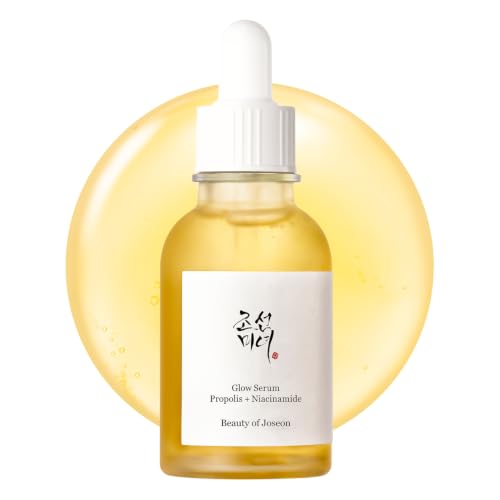 Beauty of Joseon Glow Serum Propolis and Niacinamide Hydrating Facial Soothing Moisturizer for Irritated Uneven Skin Tone, Korean Skin Care, 60ml, 2 Fl.Oz 2 Fl Oz (Pack of 1)