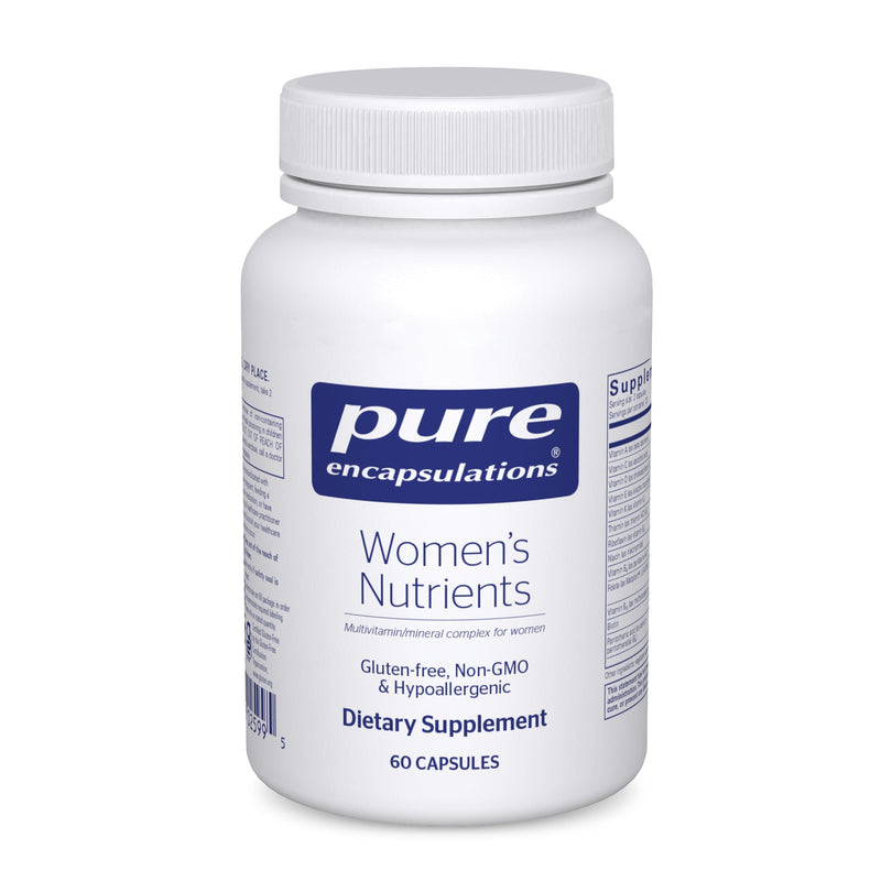 Pure Encapsulations Women's Nutrients, 60 Capsules | Essential Daily Support for Energy, Hormones and Cellular Health*, Comprehensive Women’s Formula