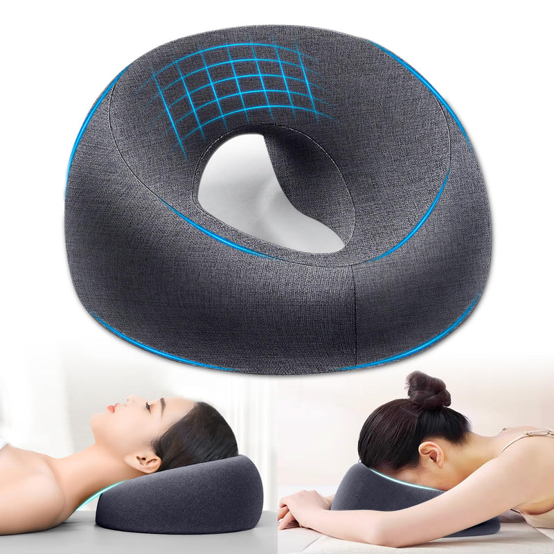 Face Down Pillow Massage Headrest for Bed Prone Down Sleeping,Pillow for Stomach Sleeper,BBL Pillow After Surgery,Face Cradle,Post Eye Surgery Recovery,Beach Tanning
