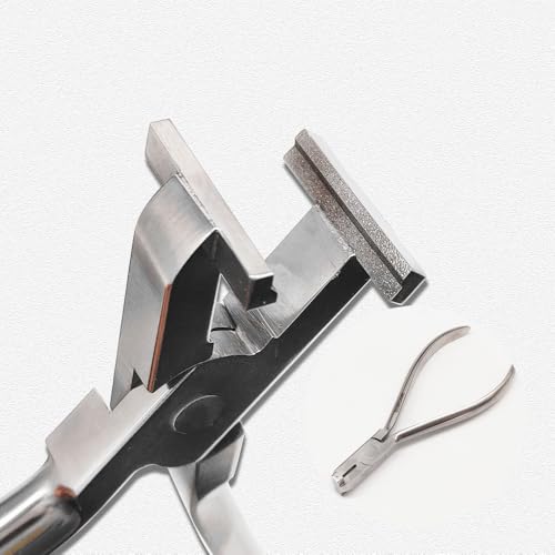 Dental Orthodontic Wire Step Forming Plier Dentist Lab Laboratory Instrument Tool Wire Bending Bend Forcep (1 Piece 0.5mm) 1 piece 0.5mm