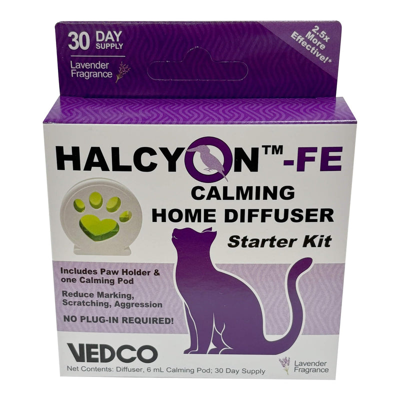 Vedco Halcyon FE Calming Home Diffuser for Cats Starter Kit