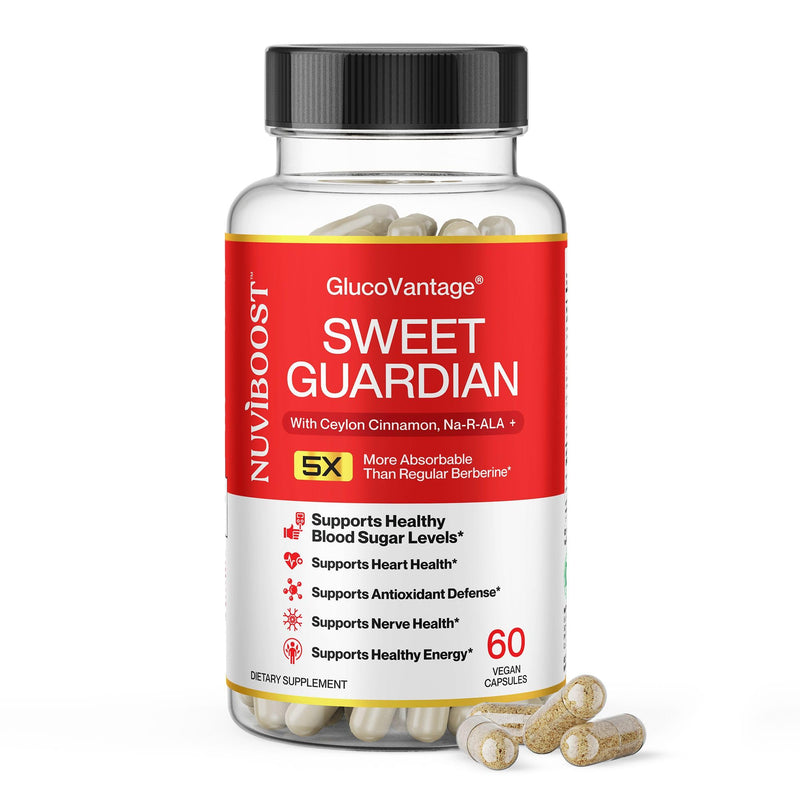 Super Dihydroberberine (GlucoVantage®) 200mg with Ceylon Cinnamon, Alpha Lipoic Acid, Selenium, Gymnema Sylvestre, Benfotiamine and Others for Overall Immunity.