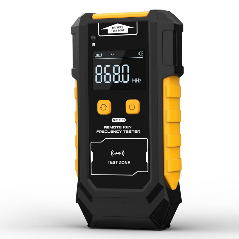 3-in-1 Universal Remote Key Tester with HD Display - Infrared Signal Testing, Key Frequency Detection & Button Battery Voltage Check, 315/433/868/902MHz, 2 Power Supply Methods with Bracket - BeesActive Australia
