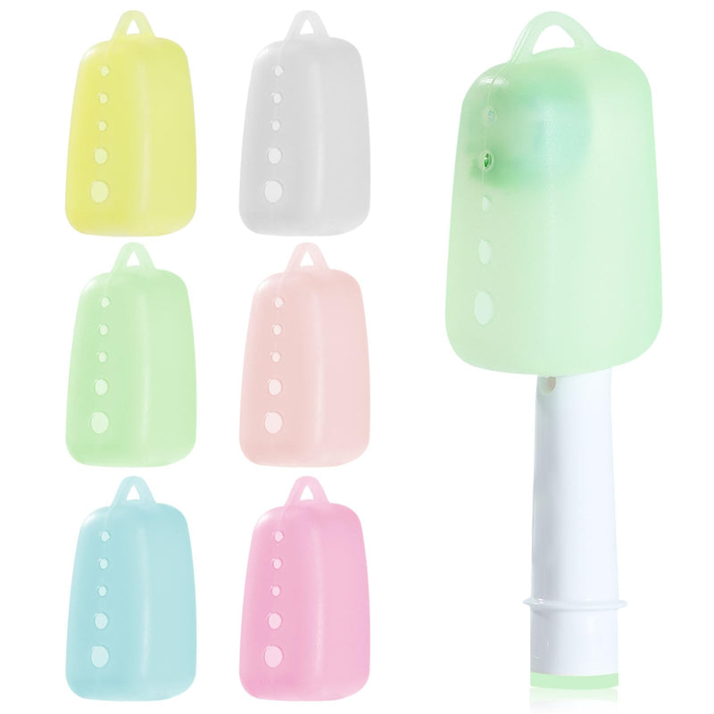 6 Packs Silicone Toothbrush Covers, Tooth Brush Cover Cap for Electric & Manual Toothbrushes, Toothbrush Travel Essentials - BeesActive Australia