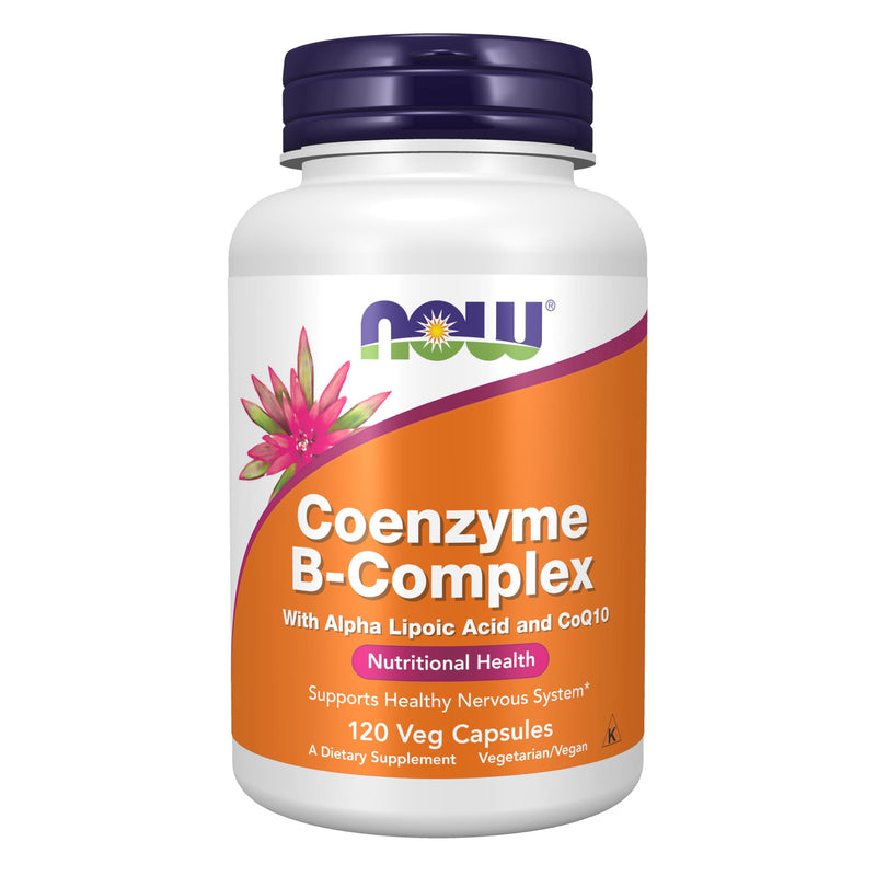 Now Supplements, Co-Enzyme B Complex with ALA and CoQ10, 120 Veg Caps