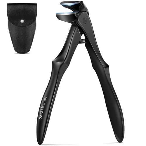 2026 Long Handle Toenail Clippers for Seniors, Angled Head Very Sharp Nail Clippers with Wide Opening for Men Wome, Toenail Clipper with Catcher for Thick Toenails and Fingernails