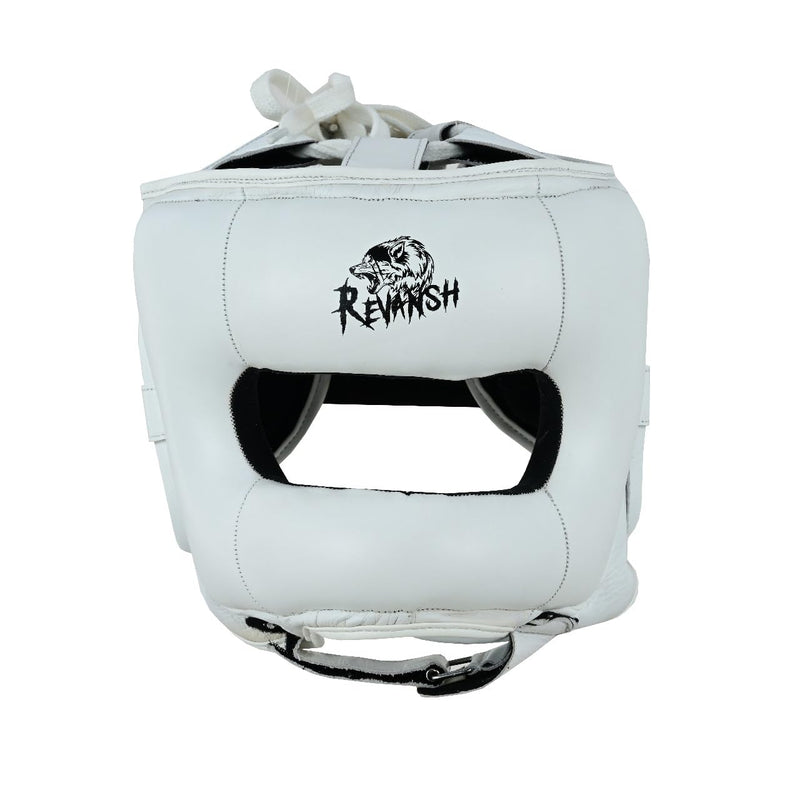 Sports Boxing Headgear – MMA, Kickboxing, Muay Thai, Karate, Taekwondo, and Sparring Helmet White Large-X-Large - BeesActive Australia