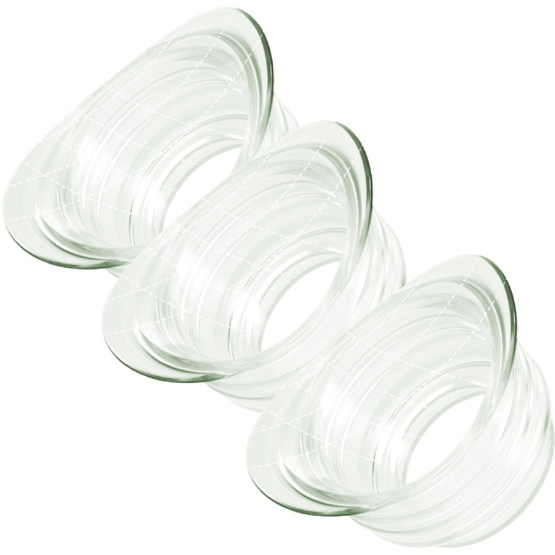 3 Pack Replacement Silicone Eye Cups for Electric Eye Wash Station ‚Äì Soft, Skin-Friendly Eyewash Cups for Daily Eye Cleaning Leak-Proof, Reusable Eye Flush Bowl Compatible with Most Eye Wash Machines - BeesActive Australia