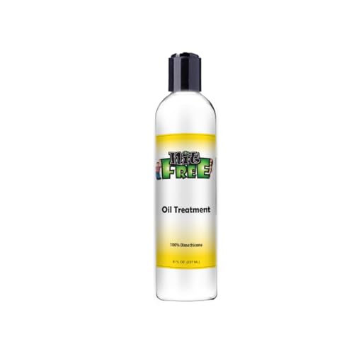 Nit Free 100% Dimethicone Oil for Lice, All Hair Types, 8oz 8 Count (Pack of 1)