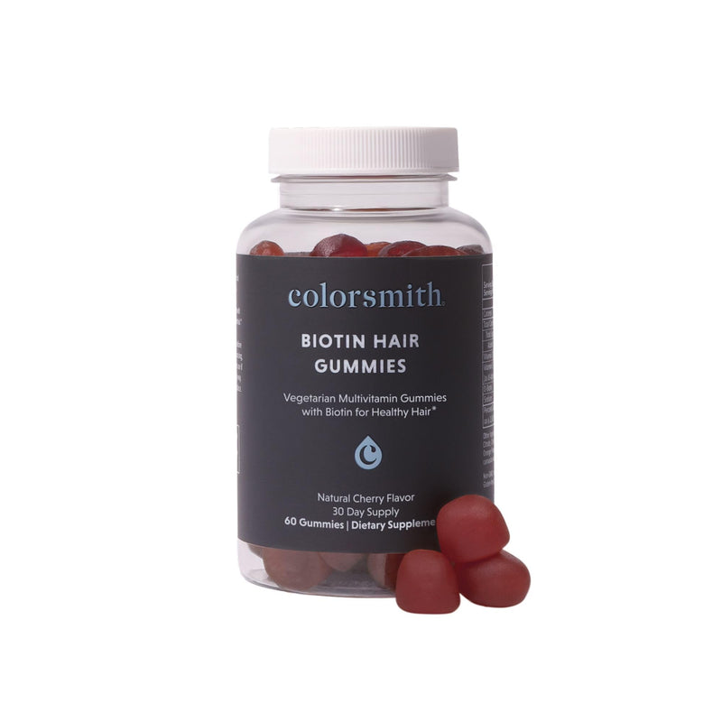 Biotin Hair Gummies, Multivitamin, Cherry Flavor, 60 Count, 30 Day Supply