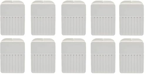 Nanocare Hearing Aid Wax Guards – Replacement Wax Traps & Filters, Compatible with Phonak, Unitron, Widex, Signia, and Oticon Hearing Aids, 10 Pack (80 Pieces) 10 Pack (80 Pieces)