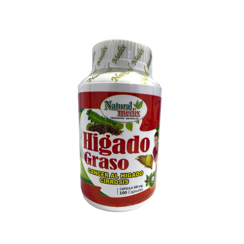 H√≠gado Graso Suplemento Herbal con Alcachofa, Sangre de Drago y Boldo ‚Äì 100 C√°psulas | Liver Support Supplement with Artichoke, Dragon‚Äôs Blood & Boldo ‚Äì 100 Capsules