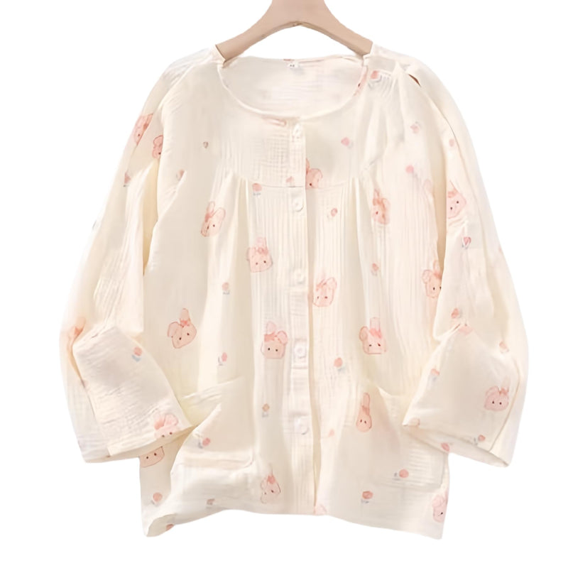 Children's Bedridden Patient Clothing Easy to Put on and Take Off,Post-Op Tear Away Clothes Suitable for Bedridden,Paralyzed,Fractured,Disabled White 7/140