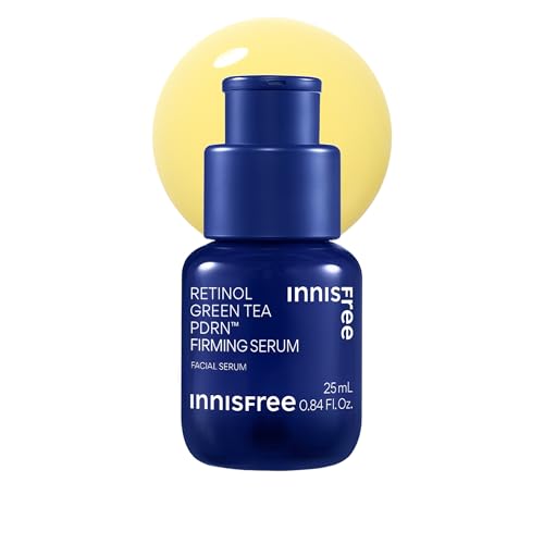 innisfree Green Tea PDRN Serum | Korean Skincare with Retinol & Hyaluronic Acid for Hydrating, Anti‑Aging Care and Wrinkles | Suitable for Acne‑Prone & Sensitive Skin | Available in Jumbo & Gift Set 0.84 fl. oz. / 25ml: Full Size