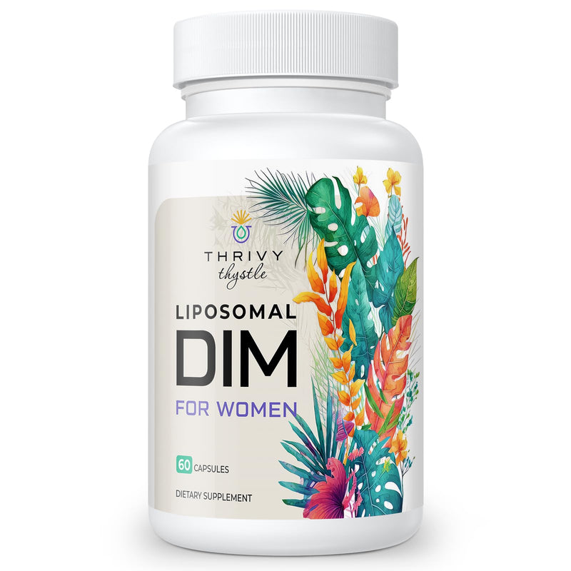 DIM Supplement 400mg - Enhanced Absorption, Immune Support & Clear Skin - Non-GMO, 60 Capsules - BeesActive Australia