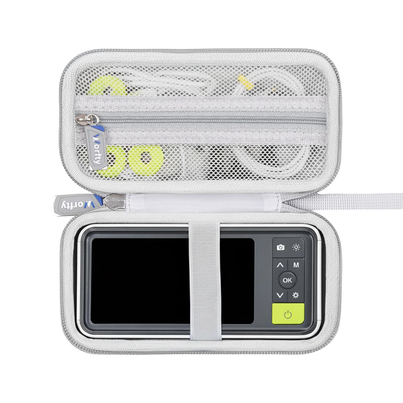 Storage Case for ScopeAround for Anykit for AnyScope Otoscope Ear Camera with 4.5" IPS Screen 1920x1080 FHD Smart Visual Ear Wax Removal Tool Camera Kit (Black) Grey - BeesActive Australia