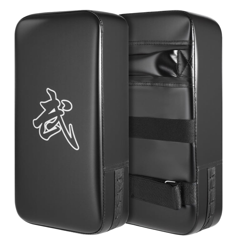 2 Pack Muay Thai Pad for Training Boxing Equipment Kicking Punching Shield Muay Thai Kickboxing Training Pad for MMA, Martial Arts, Karate, Taekwondo, Punching, Foot, Knee and Elbow Target