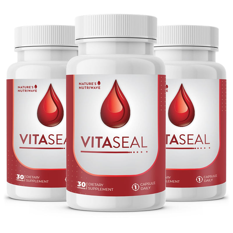 Vitaseal – Botanicals, Vitamin C, E & Minerals – 30 Ct, 3 Month Supply | Botanicals, Vitamins C & E and minerals | Non-Habit Forming, Vegan, Made in USA | Easy-to-swallow capsule 30 Count (Pack of 3)