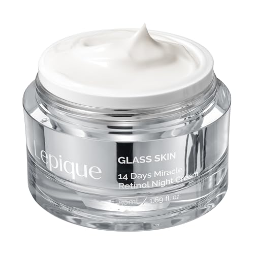 Lepique Retinol Night Cream - No.1 Korean Premium Repair Cream, 1.69 Fl Oz Unscented 1.69 Fl Oz (Pack of 1)