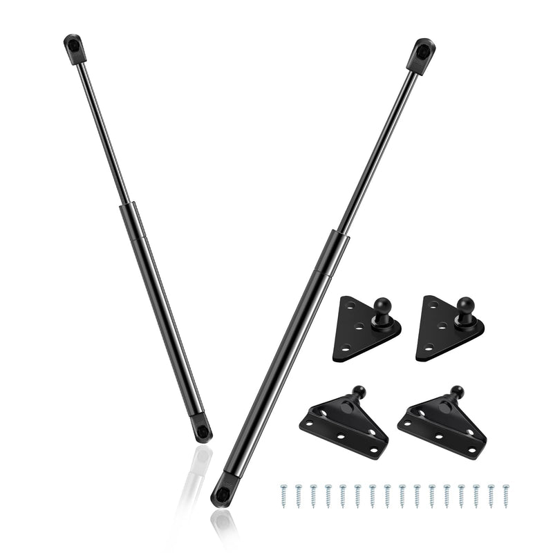 Qty (2) ML33-80 15in 80lb/356N Universal Gas Strut Spring with Mounting Bracket for Boat Seat Engine Hatch Cover, GSNI-5150-80 Shock Lift Support for RV Camper Storage Door Hot Spring - BeesActive Australia