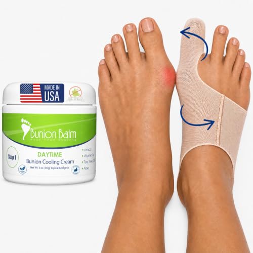 Bunion Big Toe Corrector - Small Left + Bunion Balm Day Bundle