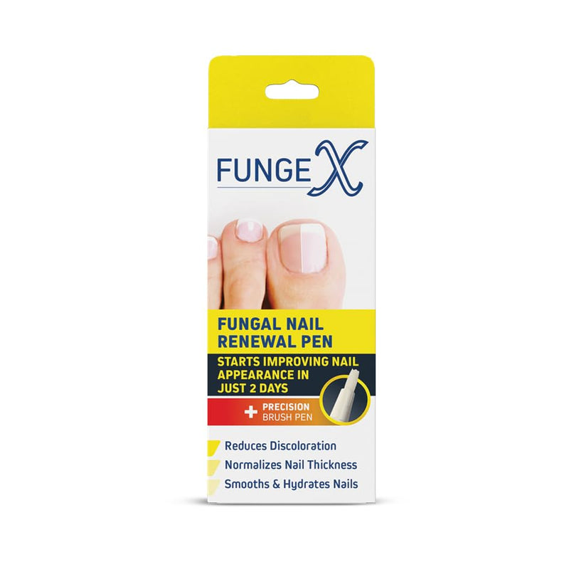 Nail Fungus Renewal Pen - Reduces Discoloration of the Fungus Nail - Normalizes Toenail Thickness - Hydrates Brittle Nails with Clear and Odorless Solution