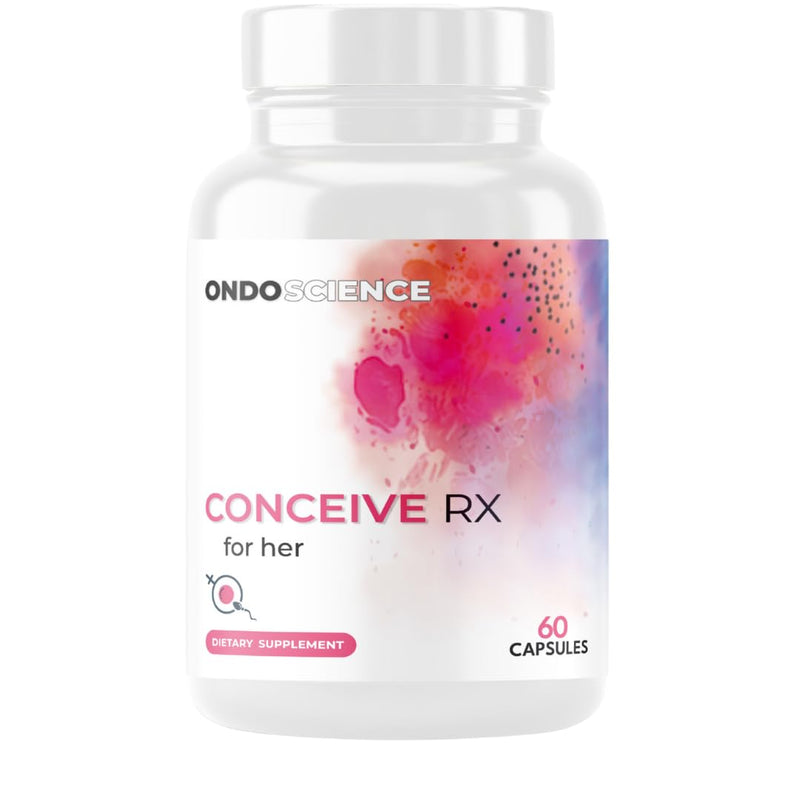 Fertility Supplements for Her - Preconception Supplements for Women – Prenatal Vitamins for Hormone Balance, Regular Cycles, & Ovulation - 60 Count