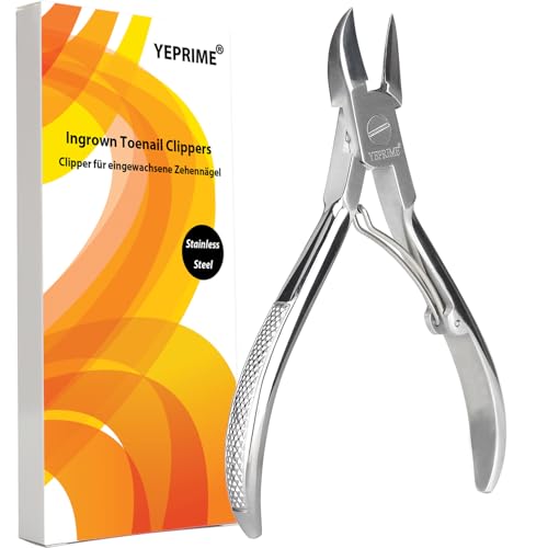 Toenail Clippers for Thick and Ingrown Nails, Curved Blade Curved Blades